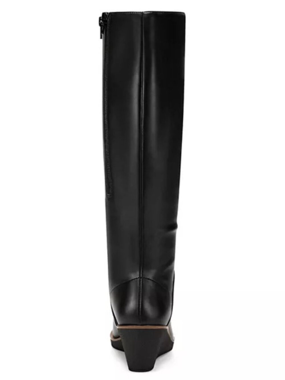 Aerosoles Binocular Knee High Wedge Boots Black Size 10W NWT - Picture 3 of 5